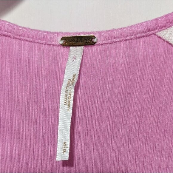 Free People | Kissin’ Kate Top In Pink - Picture 8 of 12